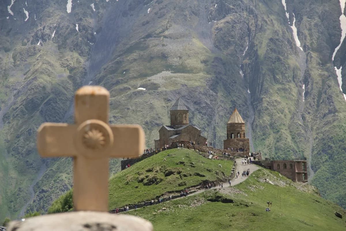 Tbilisi to Kazbegi private transfer — Gergeti and Mount Kazbek